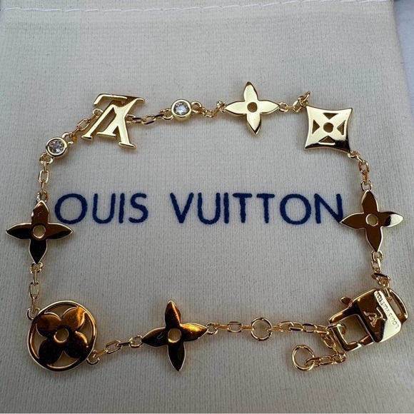 Louis Vuitton Gold Charm Bracelet - Picture 2 of 3